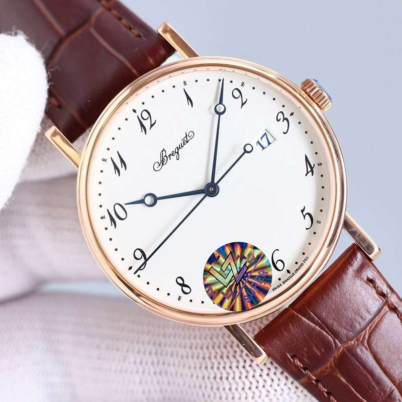 稀少ブレゲ クラシック シリシオン コピー メンズ 38 mm 時計 2色 buu94465