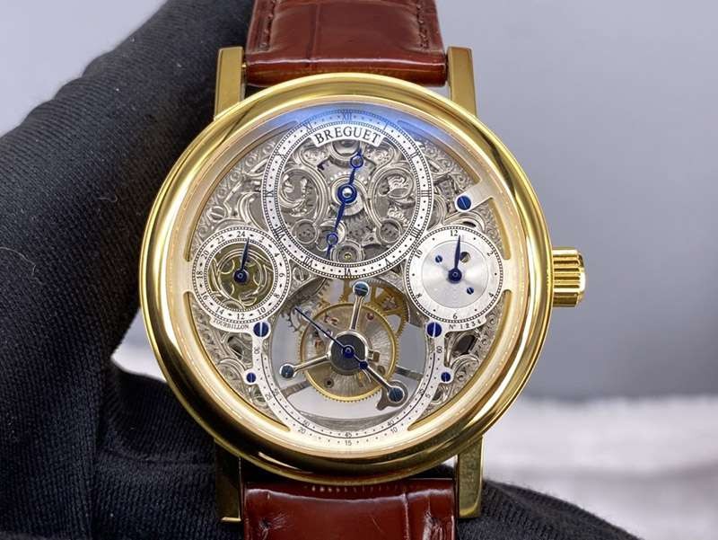 入手困難ブレゲ グランド コンプリケーション トゥールビヨン 偽物 メンズ 40 mm 時計 bul06860