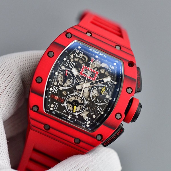稀少リシャール・ミル RM 011 オートマティック コピー フライバック クロノグラフ フェリペ・マッサ riy66407