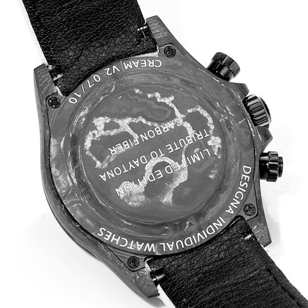 NTPTカーボン ロレックス DiW 偽物 デイトナ "クリーム 41mm" rou59689