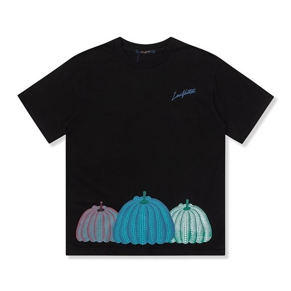 草間彌生コラボ♪☆ルイヴィトン☆パンプキン柄 Tシャツ コピー 1AB74