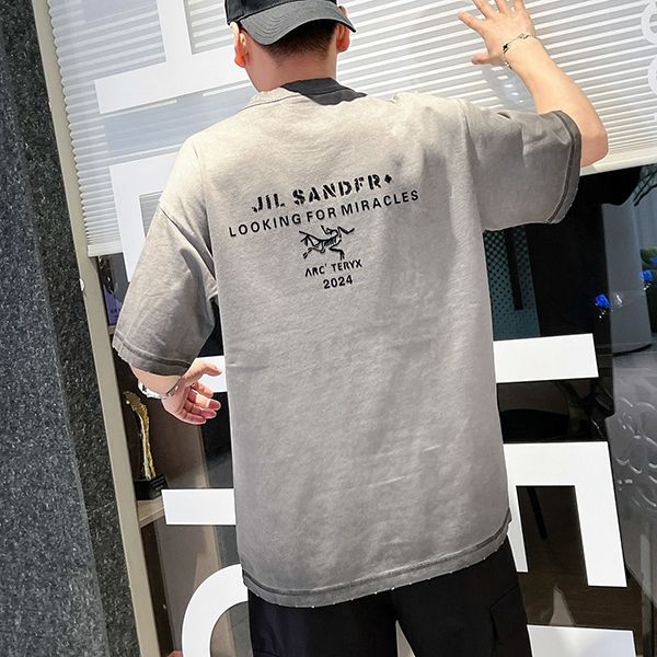 着心地の良い ジルサンダー x ArcTeryx 偽物 コラボ tシャツ Jin83837
