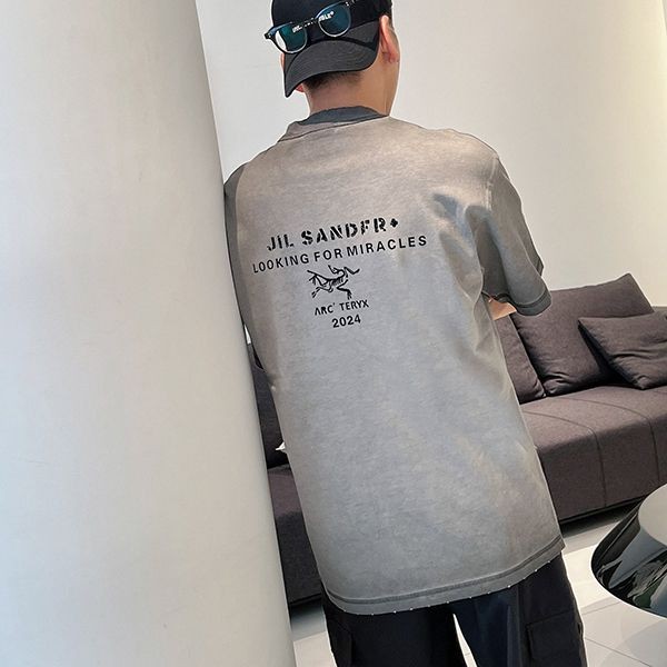 着心地の良い ジルサンダー x ArcTeryx 偽物 コラボ tシャツ Jin83837