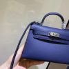エルメス ケリーミニ2 カザック偽物 エプソン シルバー金具 he19015 - 画像 (2)