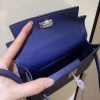 エルメス ケリーミニ2 カザック偽物 エプソン シルバー金具 he19015 - 画像 (8)
