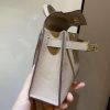 エルメス ケリーミニ2 カザック偽物 エプソン シルバー金具he19019 - 画像 (9)