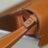 エルメス ケリー デペッシュ 25 ポーチ クラッチ 偽物 シルバー金具he19025 - 画像 (5)