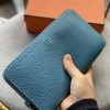 エルメス アザップ クラシックロング偽物 エプソン シルバー金具he19075 - 画像 (8)