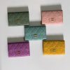 5色あり シャネル お洒落なカード＆コインケース偽物★ブラック★ゴールド金具A80799