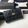 シャネル ウォレット 折りたたみ財布 CCマーク 人気A84302 - 画像 (5)