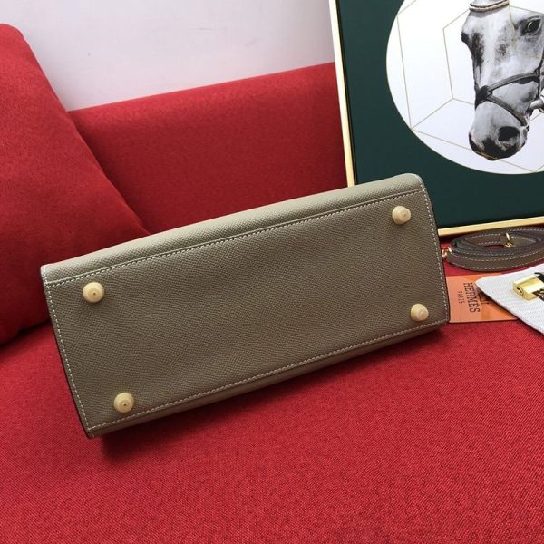 エルメス ケリー 28 コピーエトゥープ  ハンドバッグhe26002 - 画像 (7)