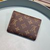 ルイヴィトン 財布 偽物 ポルトフォイユ ヴィクトリーヌ ダミエ エベヌ ミニ財布LV20271 - 画像 (3)