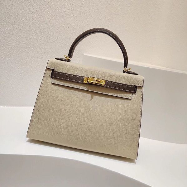 エルメス ケリー コピー25cm 内縫 トゴ ゴールド金具he26009 - 画像 (2)