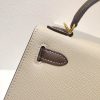 エルメス ケリー コピー25cm 内縫 トゴ ゴールド金具he26009 - 画像 (4)