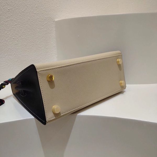 ☆超人気☆エルメス ケリー偽物 25cm 内縫 トゴ ゴールド金具he26013 - 画像 (6)
