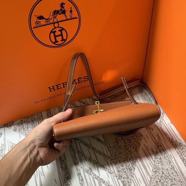 エルメス リンディ ミニ ヴェルソ 偽物 スイフト シルバー金具he26032 - 画像 (9)