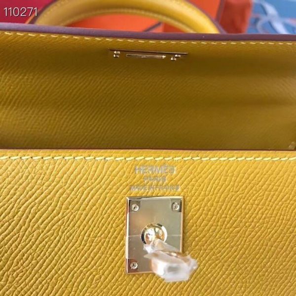エルメス ケリー 28 エトゥープ 偽物 ハンドバッグhe26041 - 画像 (5)