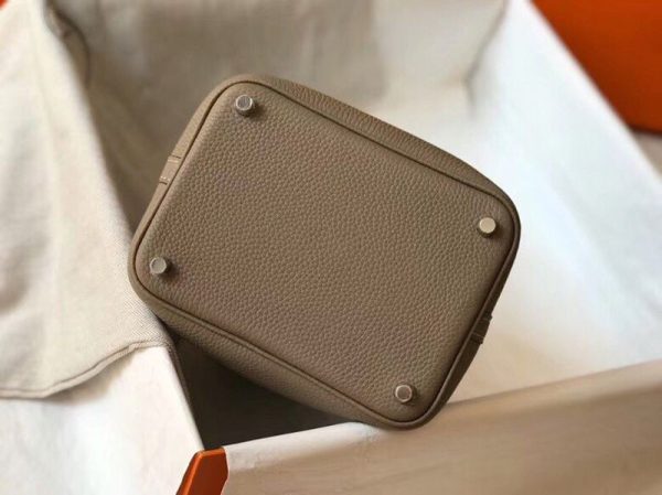 大人気!!新色エルメス ピコタンロック  クレマンス 偽物 シルバー金具he26047 - 画像 (5)