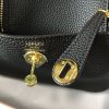 ☆超人気☆エルメス リンディ ミニ ヴェルソ偽物 スイフト シルバー金具he216075 - 画像 (9)