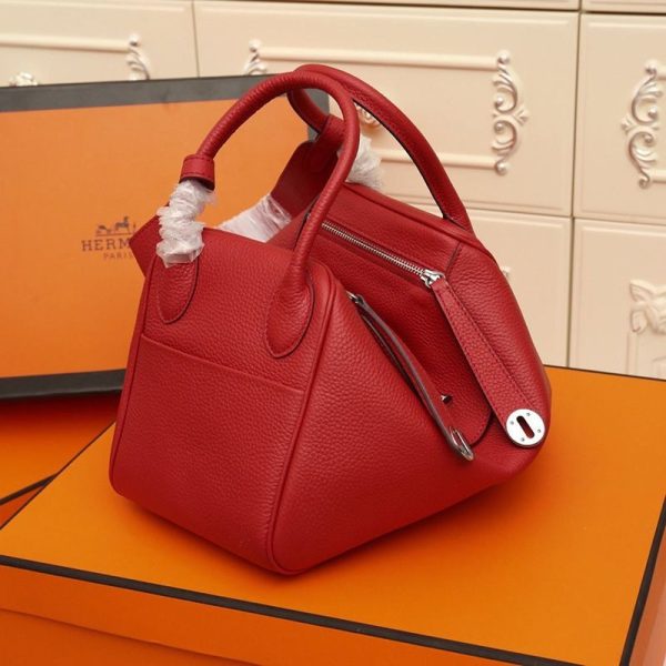 ☆超人気☆エルメス リンディ26 ハンドバッグ コピーシルバー金具he26126 - 画像 (3)