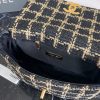 限定♪シャネル 19 チェーンウォレット ツイード ブラック AP0957 - 画像 (8)