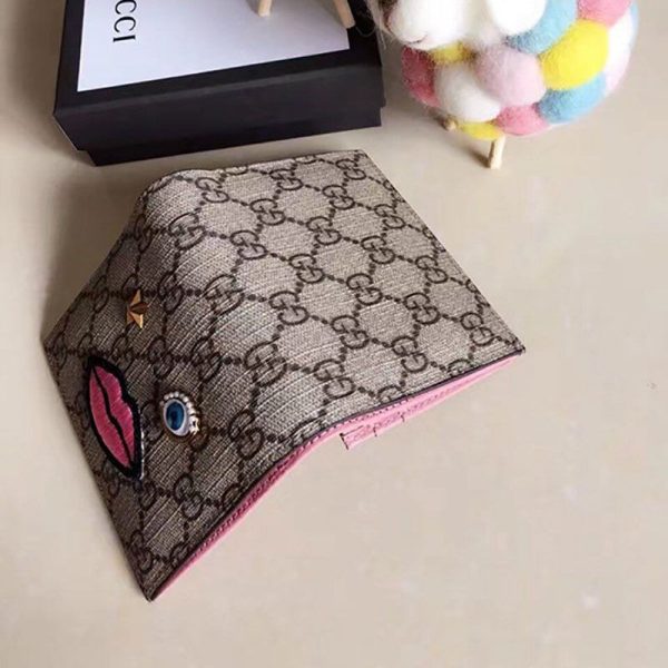 《大人気》グッチ カードケース偽物 GGスプリーム フェイス  財布 431398 K05RG - 画像 (7)