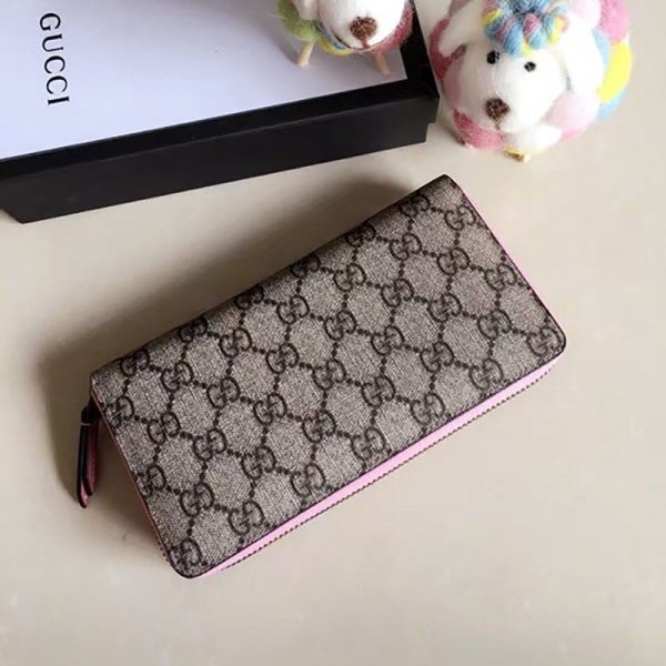 グッチ GGスプリーム フェイスモチーフ コピーラウンドファスナー 長財布 431392 - 画像 (3)