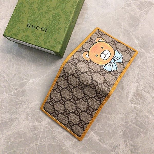 【グッチ】グッチ×KAIコラボ ミニ財布 偽物 ベアプリント660159 2YOAG 8695 - 画像 (7)