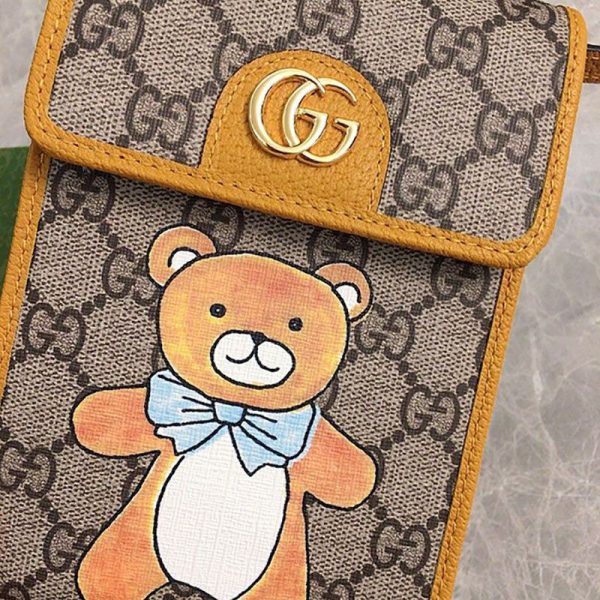 大人気 限定コラボ★KAI x グッチ テディベア ミニバッグ偽物 660161 2YMAG 8695 - 画像 (2)