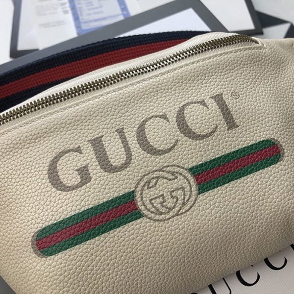 グッチ レトロ ロゴ レザー ベルトバッグ偽物 5277920GCCT8822 - 画像 (3)