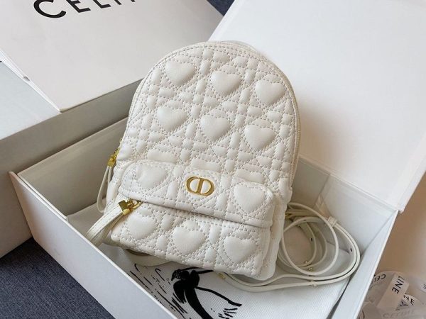 21年春夏 ディオールBACKPACK カナージュ ミニバッグコピー M9222UNGH_M030 - 画像 (2)