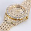 欲しい♡超限定♪ ロレックス 偽物 時計 デイデイト 39MM メンズ シャンパン 全面ダイヤド rob94991 - 画像 (2)