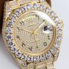 欲しい♡超限定♪ ロレックス 偽物 時計 デイデイト 39MM メンズ シャンパン 全面ダイヤド rob94991 - 画像 (3)