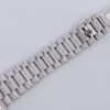 限定 ロレックス 時計 偽物 39MM メンズ ホワイト 全面ダイヤ デイデイト roj31634 - 画像 (7)