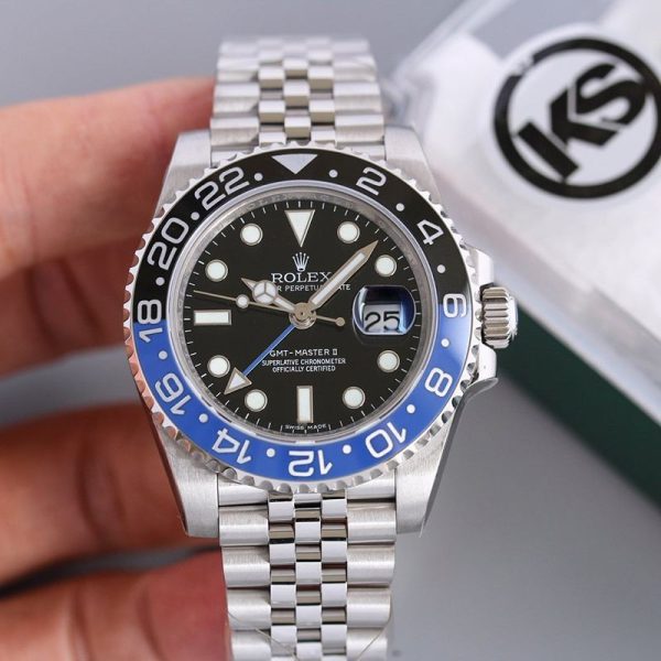 日本未入荷ロレックス GMTマスター2 偽物 自動巻き ステンレススチール メンズ ブラック 126710BLNR - 画像 (2)