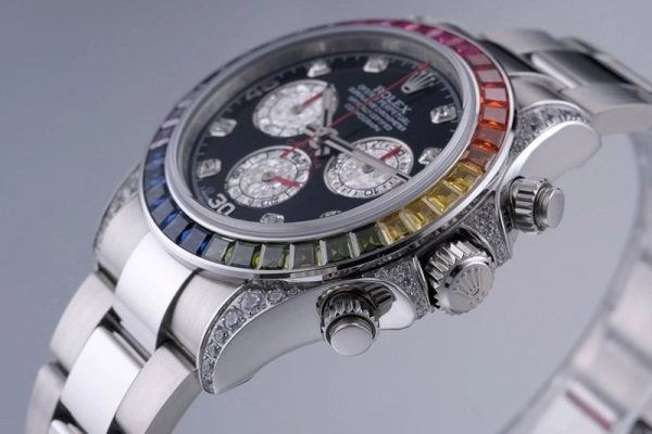 ☆超人気☆ ロレックス 偽物 コスモグラフ デイトナ レインボー  時計 メンズ 116595rbow - 画像 (6)