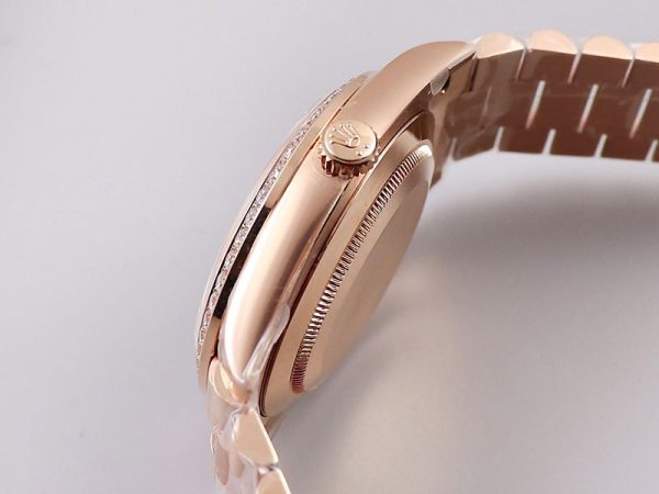 【限定カラー】ロレックス 偽物 時計 デイデイト40mm チョコレート メンズ 228345RBR - 画像 (5)