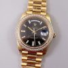 【関税込】ロレックス コピー 腕時計 デイデイト 40mm ブラック メンズ rol84870