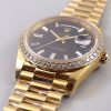 【関税込】ロレックス コピー 腕時計 デイデイト 40mm ブラック メンズ rol84870 - 画像 (2)