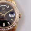 【関税込】ロレックス コピー 腕時計 デイデイト 40mm ブラック メンズ rol84870 - 画像 (4)