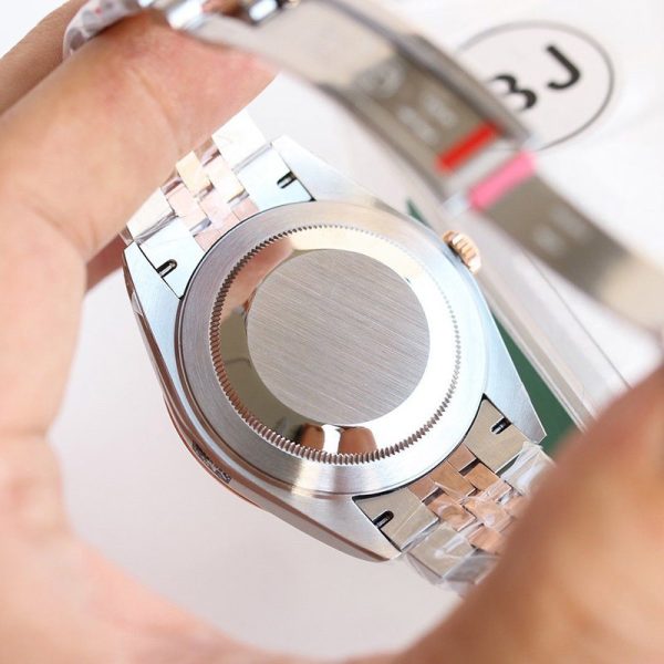 目を惹くカラー ロレックス 時計 パロディ デイトジャスト 41mm チョコレート メンズ 126331 - 画像 (5)