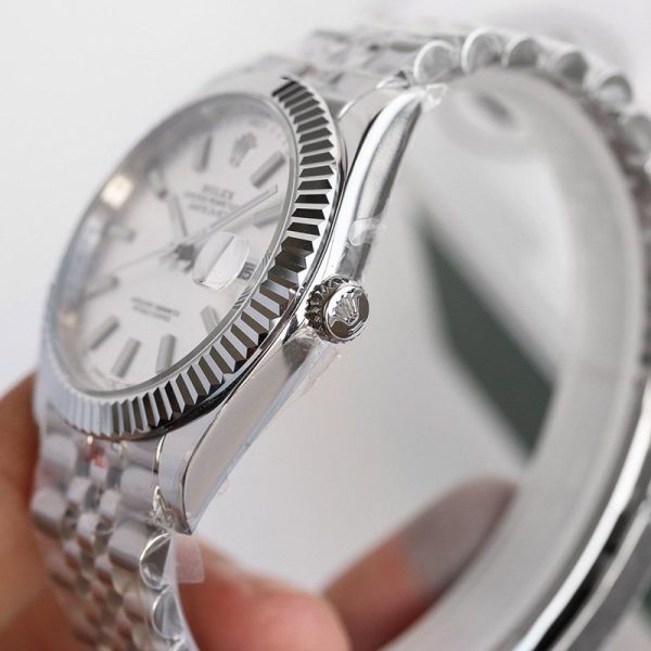 ロレックスこぴー 時計 パロディ デイトジャスト41mm  シルバー メンズ rom15044 - 画像 (3)