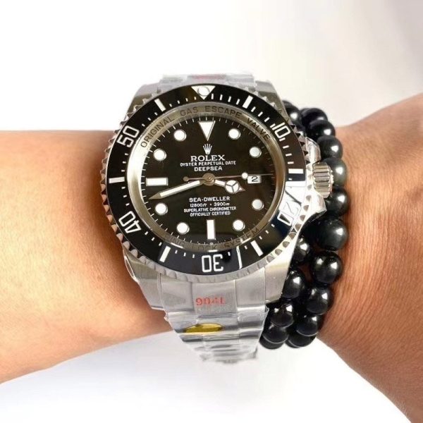 ☆超人気☆ ロレックス コピー シードゥエラーディープシー オイスタースチール44 mm roj71028 - 画像 (8)