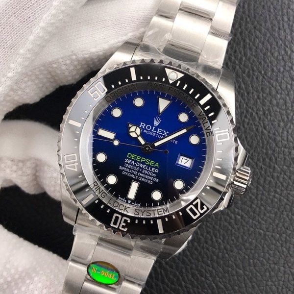 目を惹くカラー ロレックス コピー シードゥエラー ディープシー オイスタースチール44 mm rod81623 - 画像 (3)