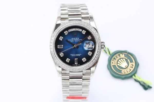 セール新作 ロレックス 腕時計 コピー デイデイト ブルーグラデーション 36mm rou71565 - 画像 (2)
