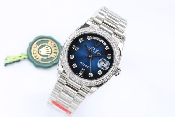 セール新作 ロレックス 腕時計 コピー デイデイト ブルーグラデーション 36mm rou71565 - 画像 (3)