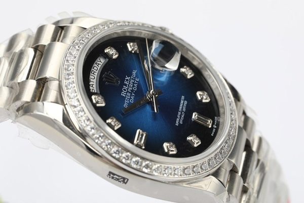 セール新作 ロレックス 腕時計 コピー デイデイト ブルーグラデーション 36mm rou71565 - 画像 (4)