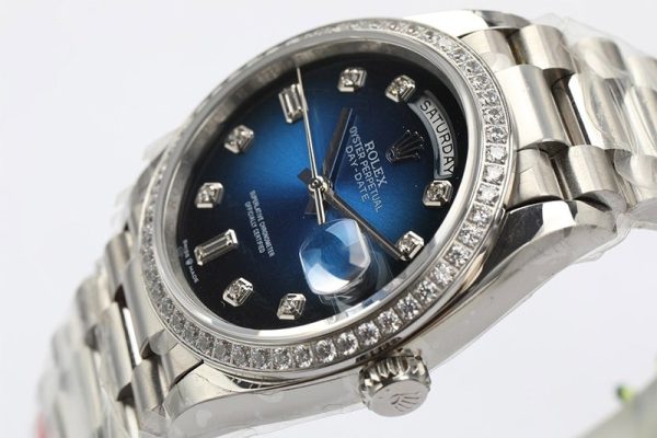 セール新作 ロレックス 腕時計 コピー デイデイト ブルーグラデーション 36mm rou71565 - 画像 (5)
