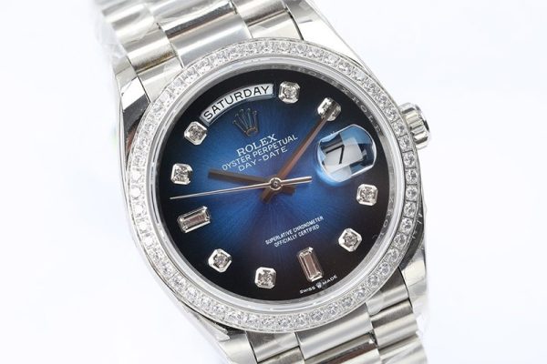 セール新作 ロレックス 腕時計 コピー デイデイト ブルーグラデーション 36mm rou71565 - 画像 (6)