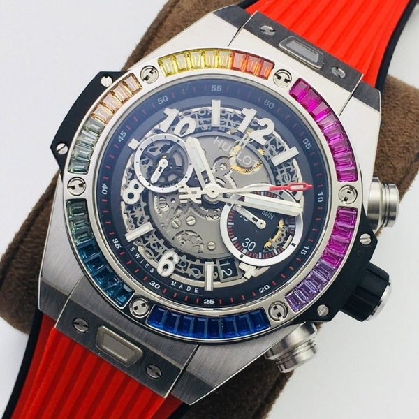 欲しい♡超限定♪ ウブロ 時計 スーパーコピー ビッグバン ウニコ チタニウムセラミック 411.NM.1170.RX - 画像 (2)